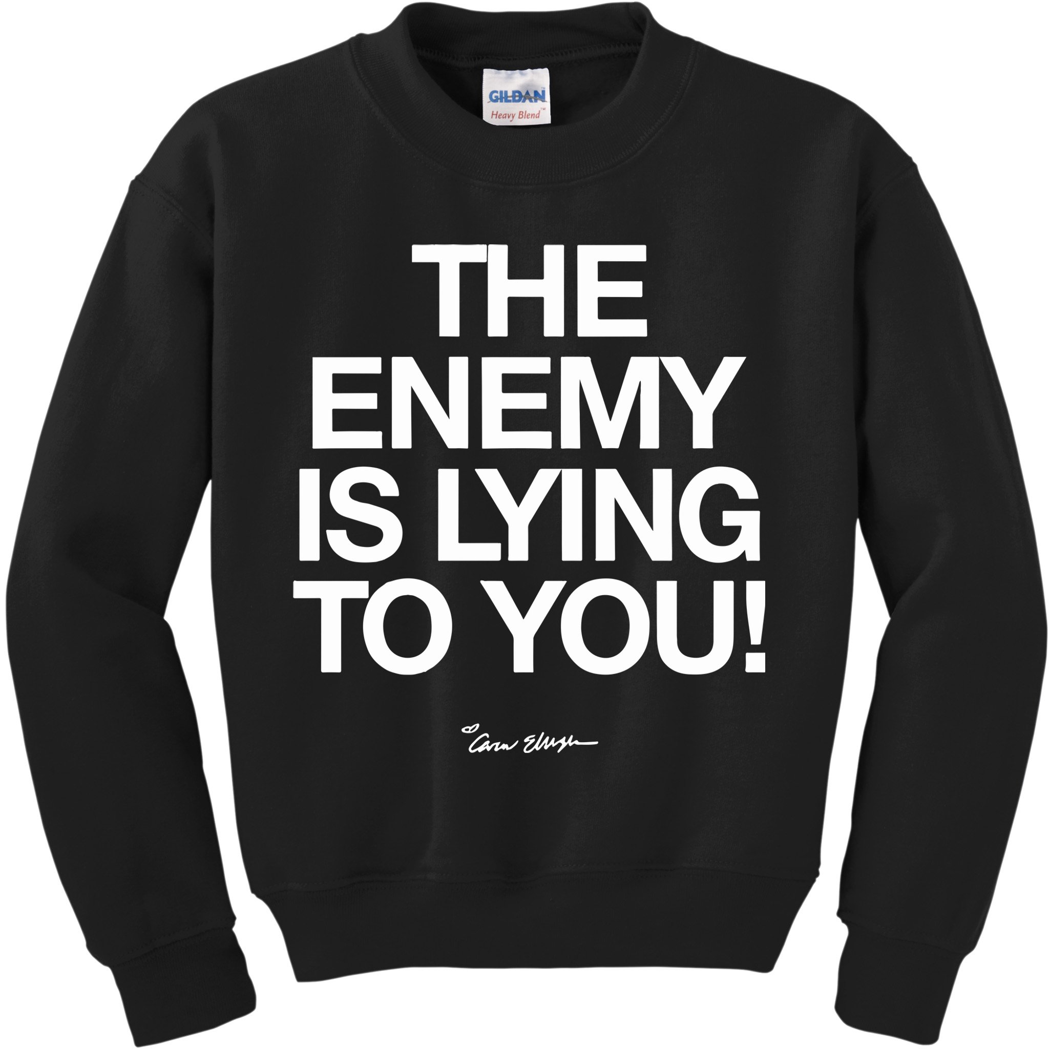 Carew Ellington Spread The Truth The Enemy Is Lying To You Kids Sweatshirt