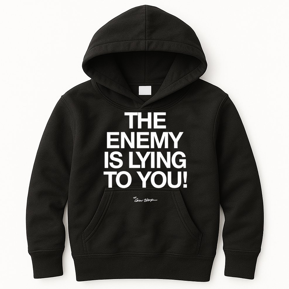 Carew Ellington Spread The Truth The Enemy Is Lying To You Kids Hoodie
