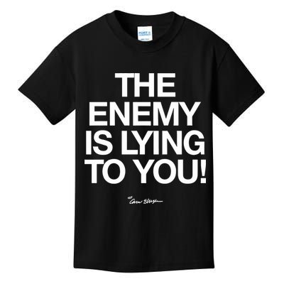 Carew Ellington Spread The Truth The Enemy Is Lying To You Kids T-Shirt