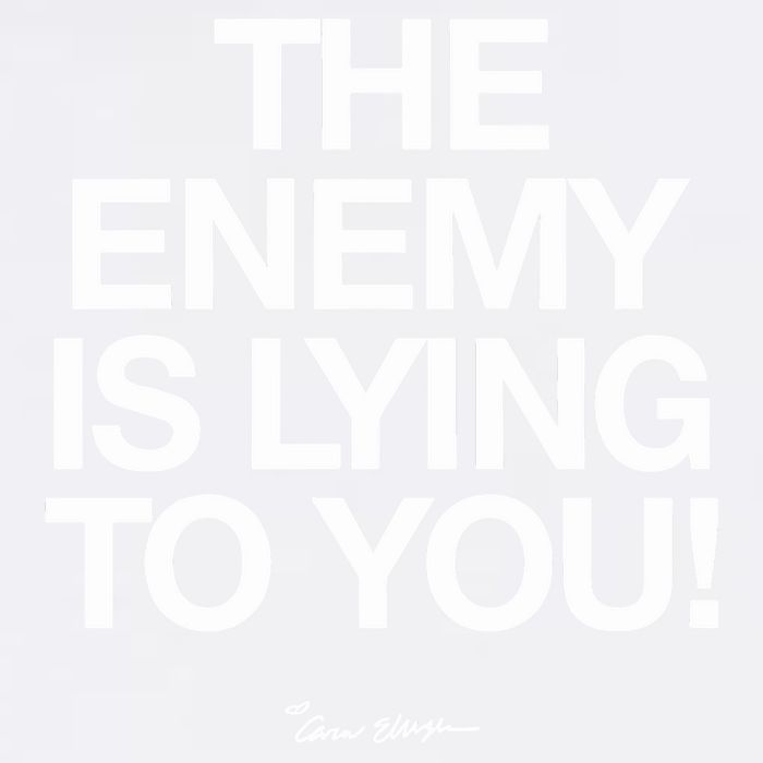 Carew Ellington Spread The Truth The Enemy Is Lying To You Garment-Dyed Sweatshirt
