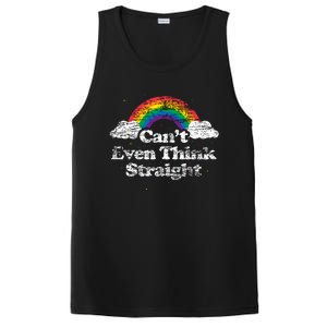 Cant Even Think Straight Lgbt Pride Month PosiCharge Competitor Tank