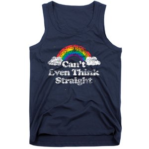 Cant Even Think Straight Lgbt Pride Month Tank Top