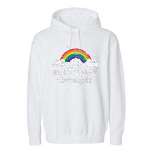 Cant Even Think Straight Lgbt Pride Month Garment-Dyed Fleece Hoodie