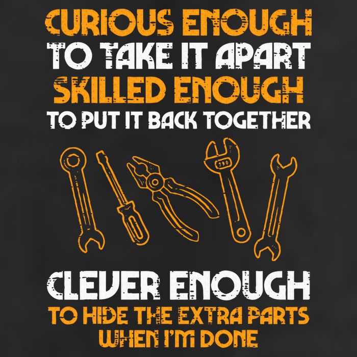 Curious Enough To Take It Apart Car Auto Garage Mechanic Beanie