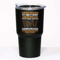 Curious Enough To Take It Apart Car Auto Garage Mechanic Tumbler