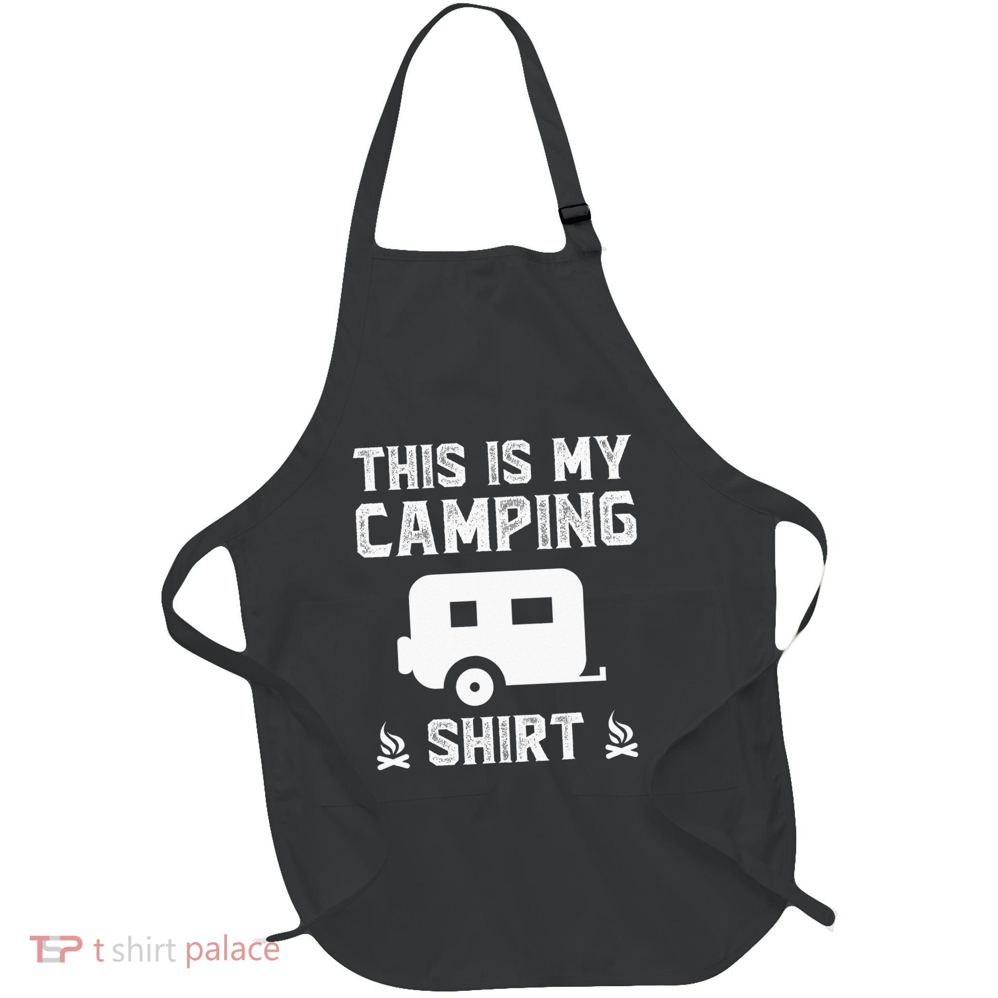 Camping equipment tent chair gift idea Apron