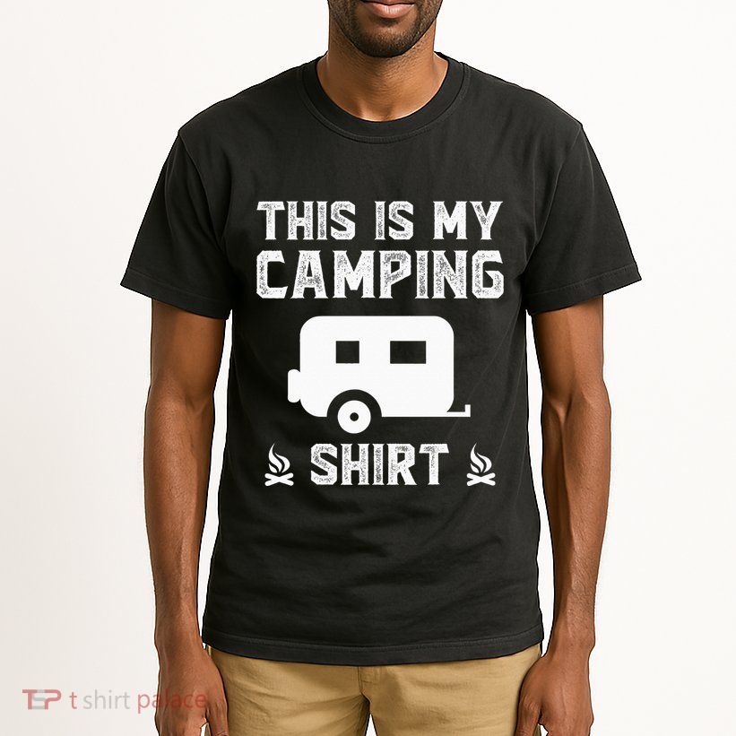 Camping equipment tent chair gift idea Tall T-Shirt