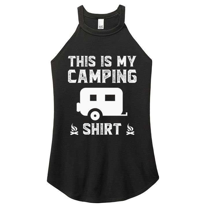 Camping equipment tent chair gift idea Women's Perfect Tri Rocker Tank