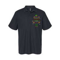 Cute Elf The Best Way To Spread Christmas Cheer Singing Loud Softstyle Adult Sport Polo