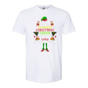 Cute Elf The Best Way To Spread Christmas Cheer Singing Loud Softstyle CVC T-Shirt