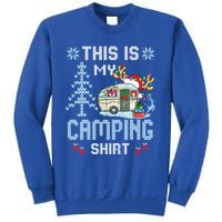 Christmas Eve This Is My Camping Meaningful Gift Sweatshirt