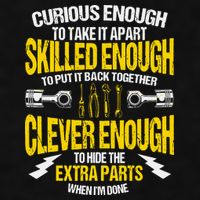 Curious Enough To Take It Apart Ladies PosiCharge Tri-Blend Wicking Tank