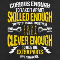 Curious Enough To Take It Apart Cool Comfort Performance Bucket Hat