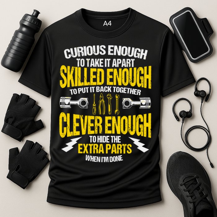 Curious Enough To Take It Apart Performance Shirt