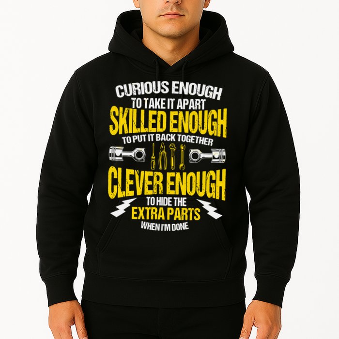 Curious Enough To Take It Apart Hoodie