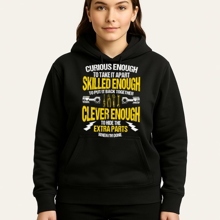 Curious Enough To Take It Apart Hoodie