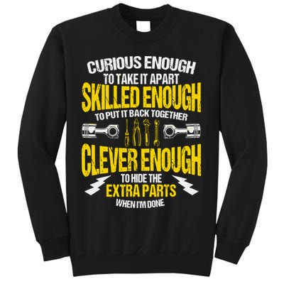 Curious Enough To Take It Apart Sweatshirt