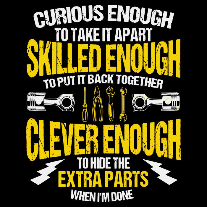 Curious Enough To Take It Apart Sweatshirt