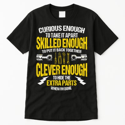 Curious Enough To Take It Apart Tall T-Shirt