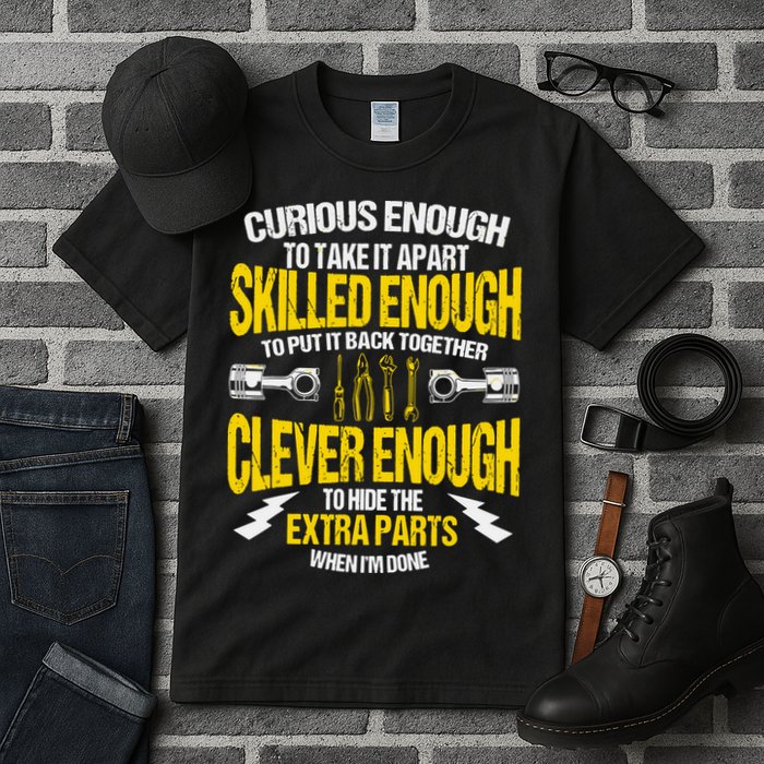Curious Enough To Take It Apart Tall T-Shirt