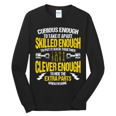 Curious Enough To Take It Apart Tall Long Sleeve T-Shirt