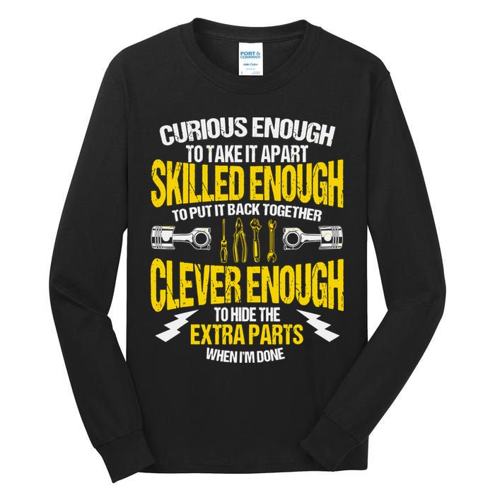 Curious Enough To Take It Apart Tall Long Sleeve T-Shirt