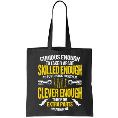Curious Enough To Take It Apart Bag