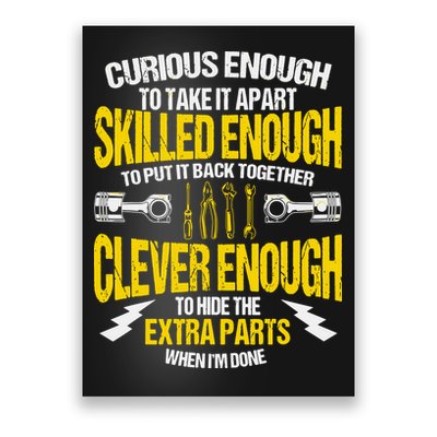 Curious Enough To Take It Apart Poster