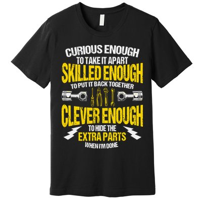 Curious Enough To Take It Apart Premium T-Shirt