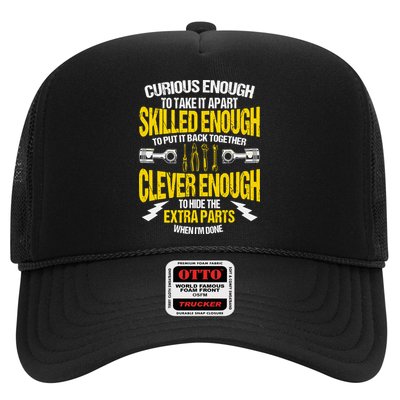 Curious Enough To Take It Apart Trucker Hat