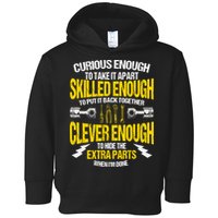Curious Enough To Take It Apart Toddler Hoodie