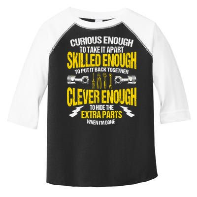 Curious Enough To Take It Apart Toddler Fine Jersey T-Shirt