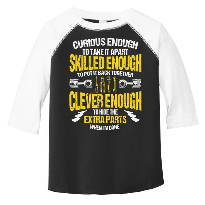 Curious Enough To Take It Apart Toddler Fine Jersey T-Shirt
