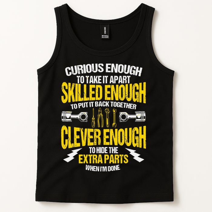 Curious Enough To Take It Apart Tank Top
