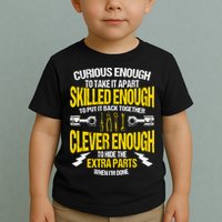 Curious Enough To Take It Apart Toddler T-Shirt