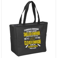 Curious Enough To Take It Apart Zip Tote Bag