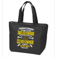 Curious Enough To Take It Apart Zip Tote Bag