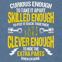 Curious Enough To Take It Apart Garment-Dyed Sweatshirt