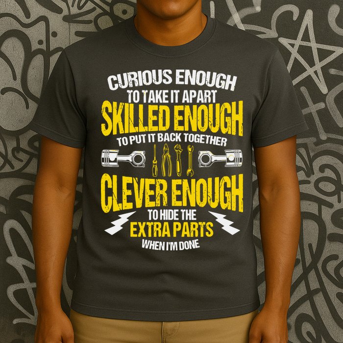 Curious Enough To Take It Apart T-Shirt