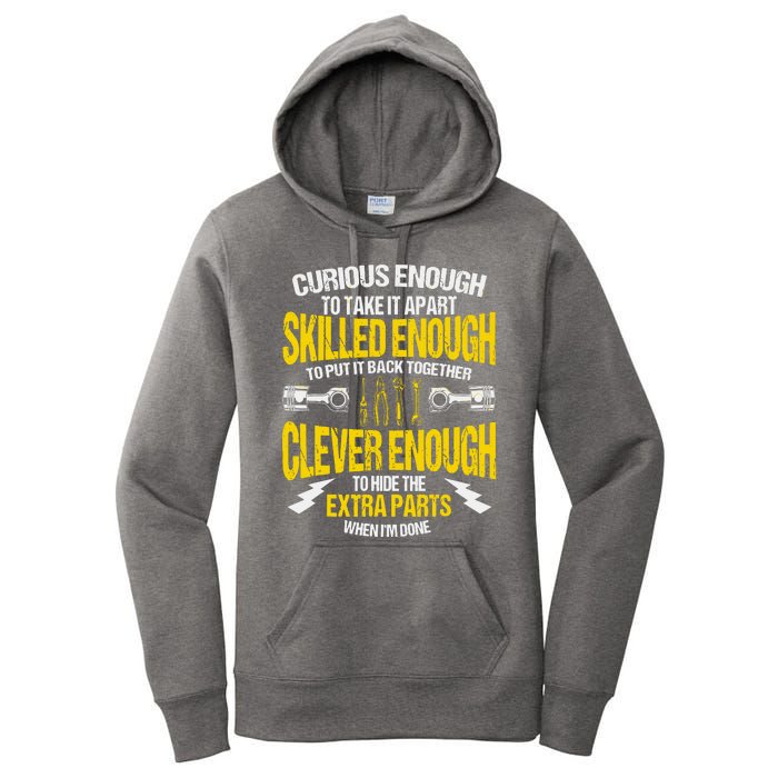 Curious Enough To Take It Apart Women's Pullover Hoodie