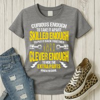 Curious Enough To Take It Apart Womens T-Shirt