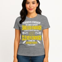 Curious Enough To Take It Apart Womens T-Shirt