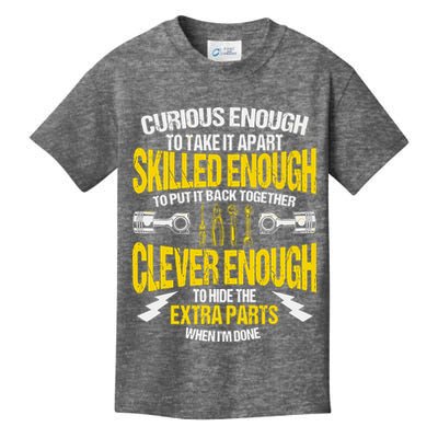 Curious Enough To Take It Apart Kids T-Shirt