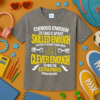 Curious Enough To Take It Apart Kids T-Shirt
