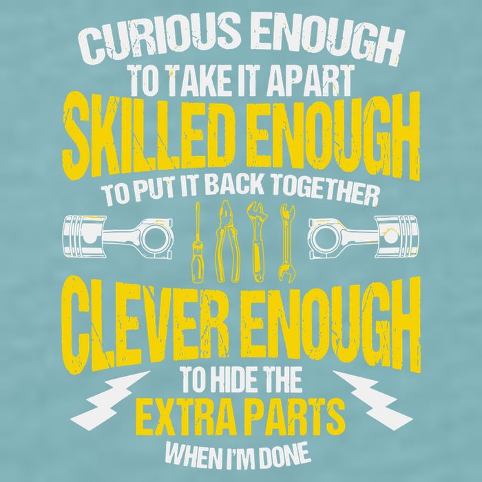 Curious Enough To Take It Apart Sueded Cloud Jersey T-Shirt