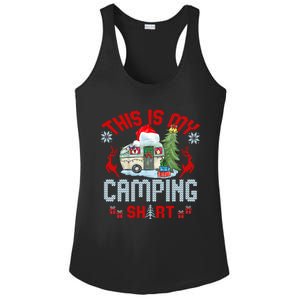 Christmas Eve This Is My Camping Gift Ladies PosiCharge Competitor Racerback Tank