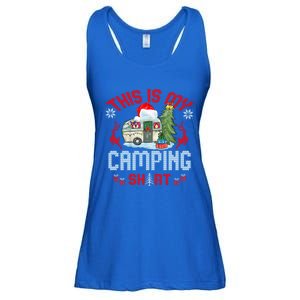 Christmas Eve This Is My Camping Gift Ladies Essential Flowy Tank