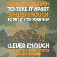 Curious Enough To Take It Apart Car Auto Garage Legacy Tie Dye Trucker Hat