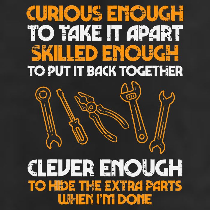 Curious Enough To Take It Apart Car Auto Garage Cool Comfort Performance Bucket Hat