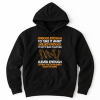 Curious Enough To Take It Apart Car Auto Garage Hoodie